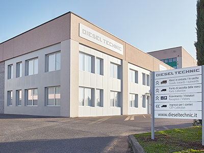 foto noticia A Diesel Technic Italia S.r.l. joga em casa na Autopromotec em Bolonha.